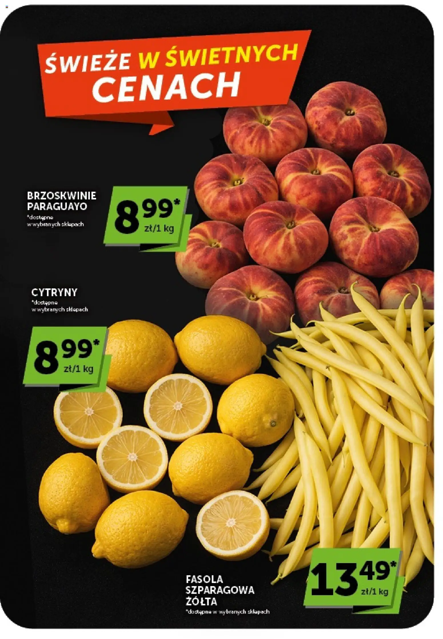 Groszek gazetka od 16.07.2026 | Strona: 24 | Produkty: Cytryny, Brzoskwinie