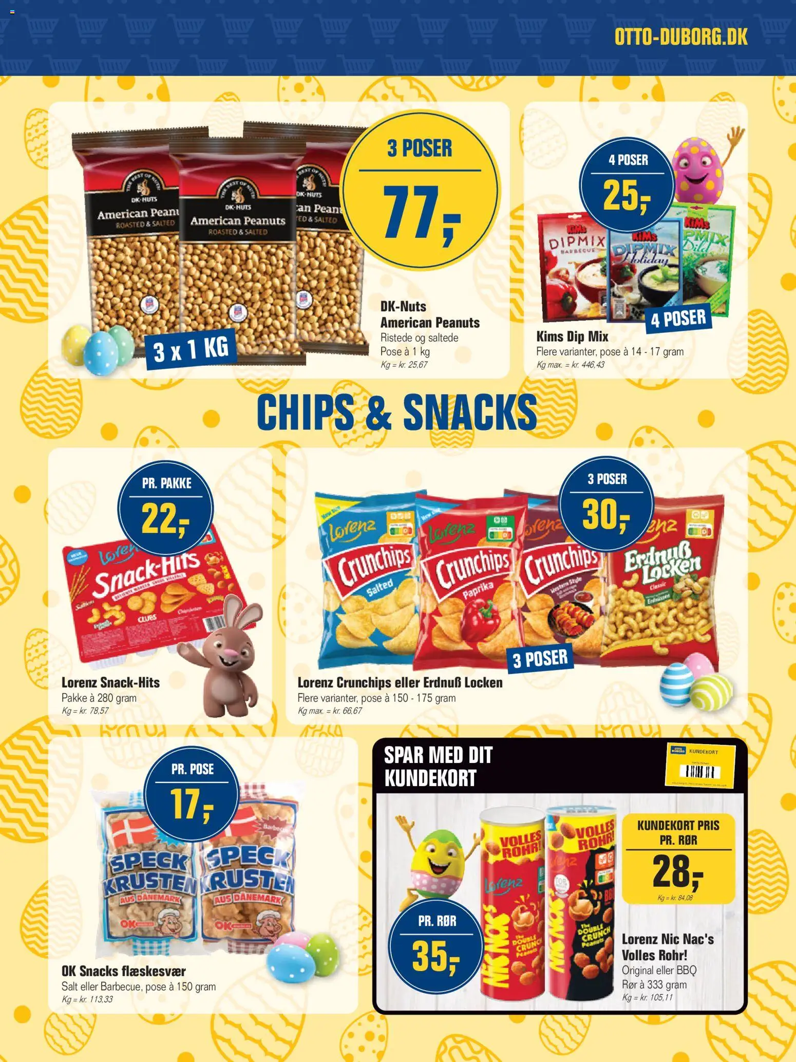Otto Duborg tilbudsavis – gyldig fra 26.03.2026 | Side: 9 | Produkter: Chips, Salt, Flæskesvær, Paprika