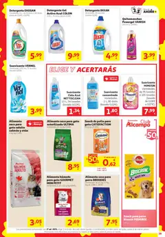 Vista previa Alcampo folleto válido desde el 08/10/2026 | Página: 25 | Productos: Atún, Té, Suavizante, Cordero