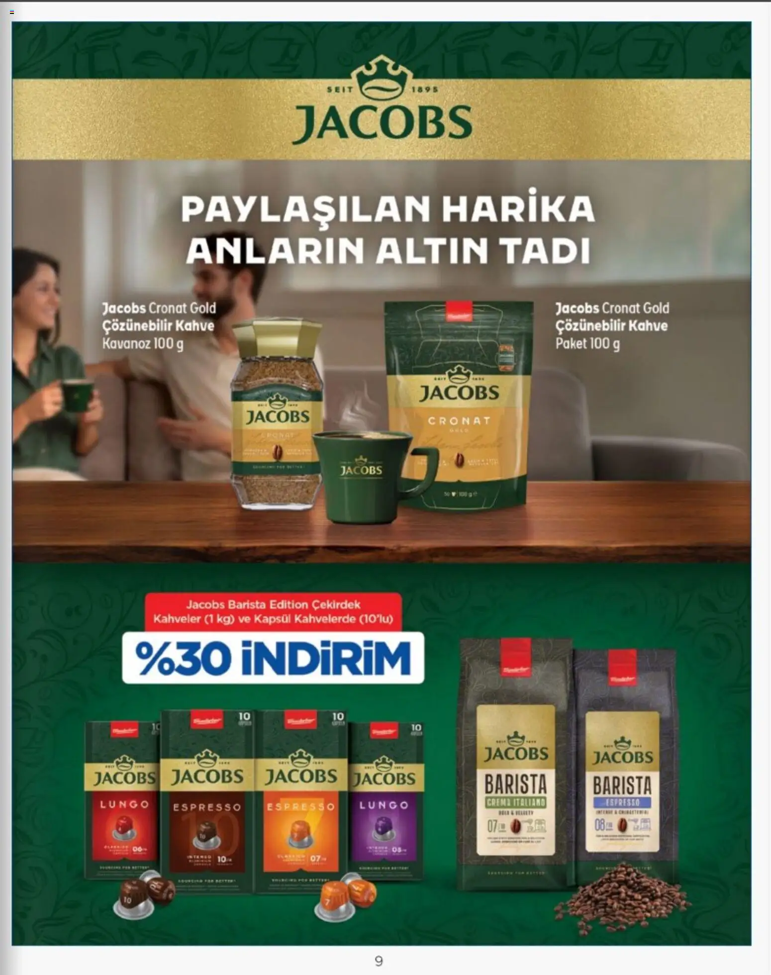 CarrefourSA Katalog - 16 Ekim 2026 tarihinden itibaren geçerlidir | Sayfa: 9 | Ürünler: Kahve