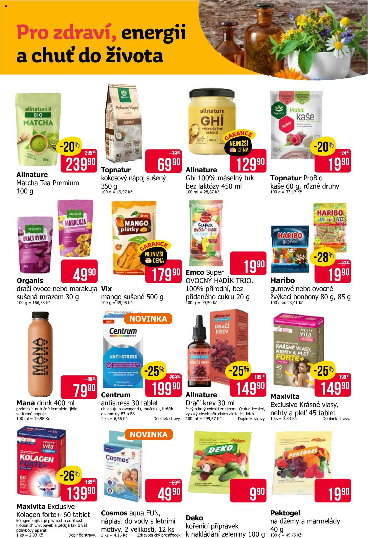 TETA Drogerie leták od 30.07.2026 | Strana: 11 | Produkty: Náplast, Matcha Tea, Vitamíny, Nehty