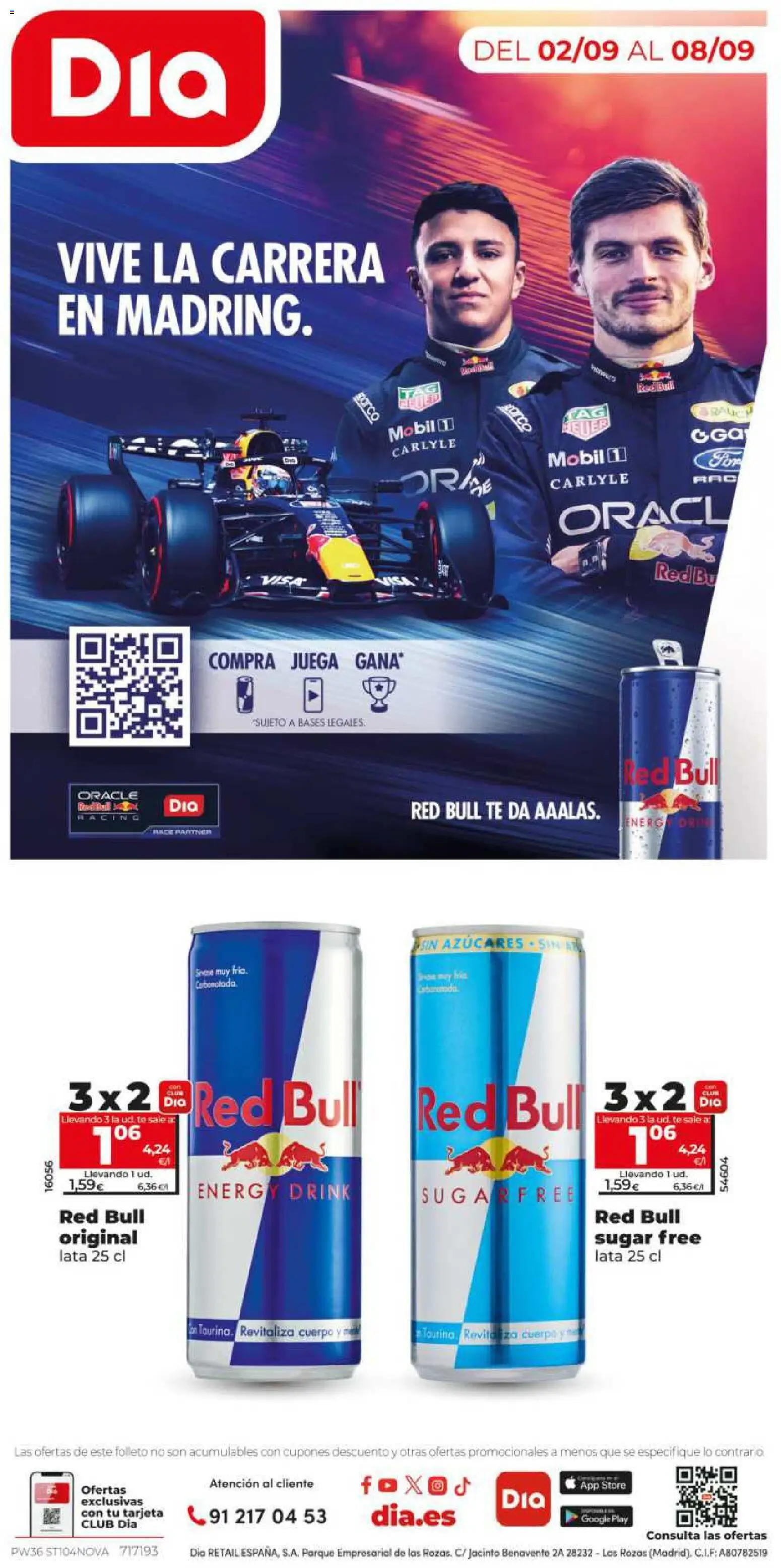 Dia - folleto │ válido desde el 02/09/2026 | Página: 12 | Productos: Red Bull, Té, Juega