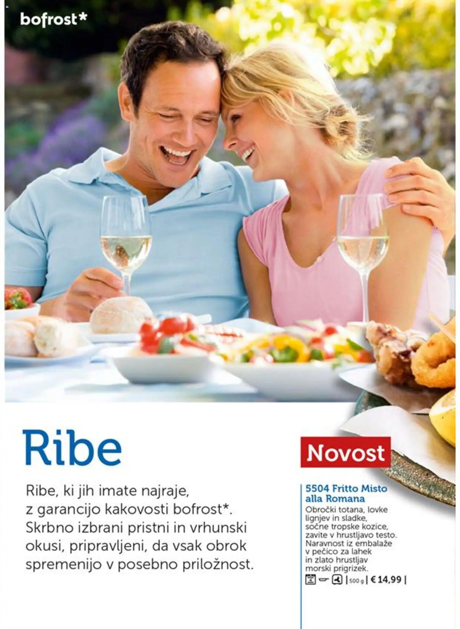 Novi Bofrost katalog ponudbe – veljaven od 01.07.2026 | Stran: 66 | Izdelki: Ribe