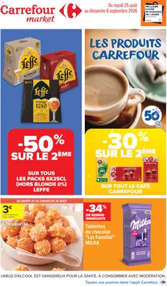Carrefour Market - Prévisualisation de Carrefour Market Les produits carrefour valide à partir de 25/08/2026
