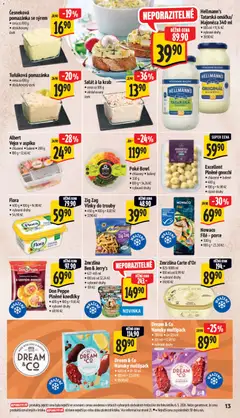 Náhled letáku Albert leták - Supermarket od 13.05.2026 | Strana: 23 | Produkty: Ben & Jerry's, Hellmann's, Gnocchi, Flora