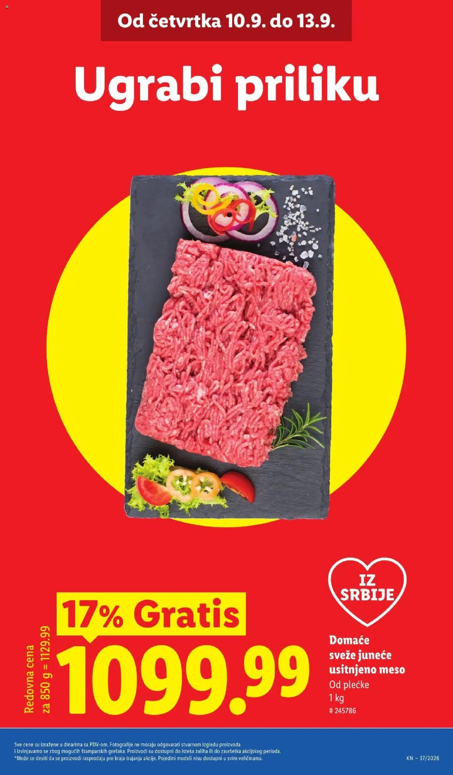 Lidl katalog - važi od 10.09.2026 | Strana: 3