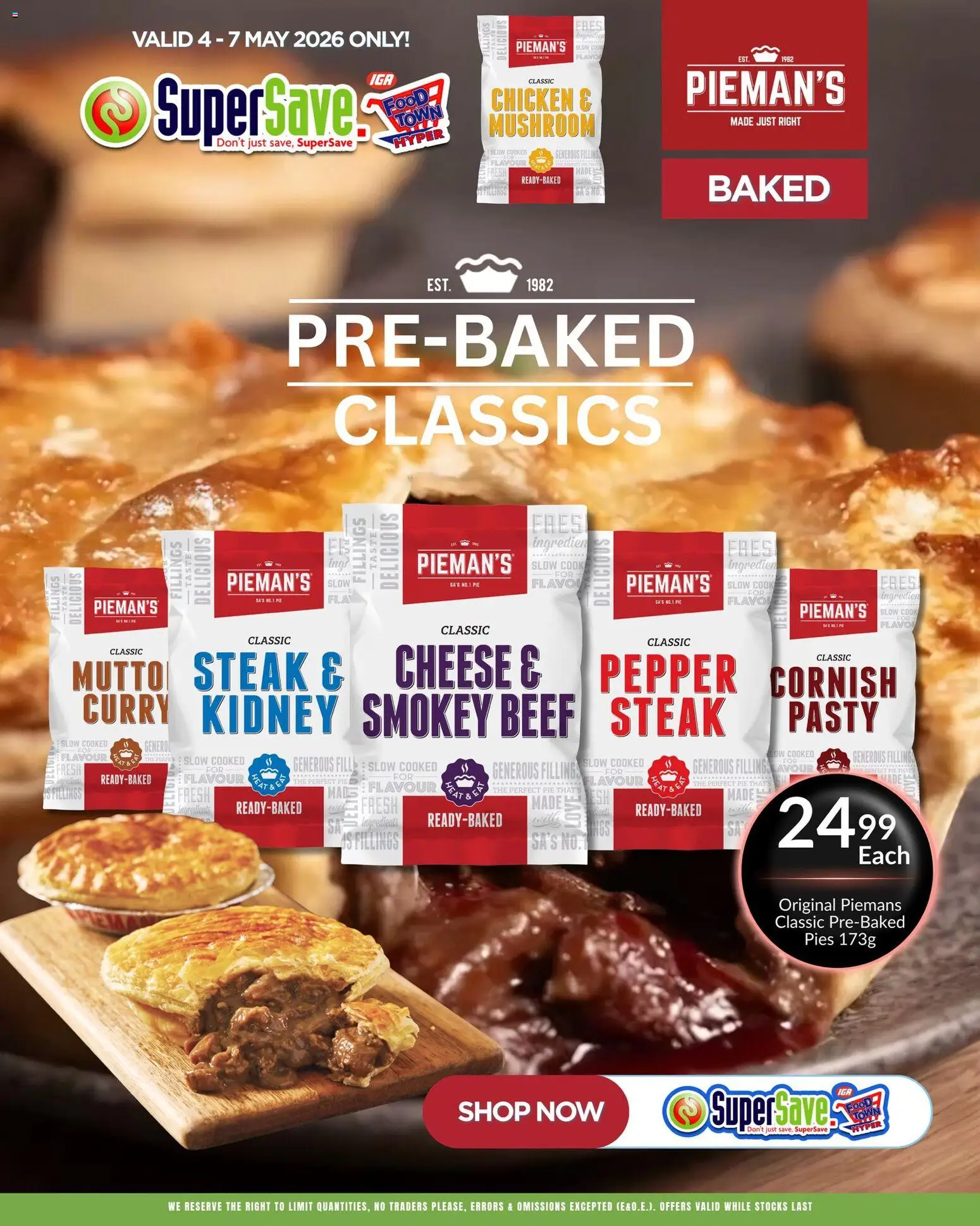 New Super Save catalogue – valid from 04.05.2026 | Page: 27 | Products: Steak, Cheese, Chicken, Pepper