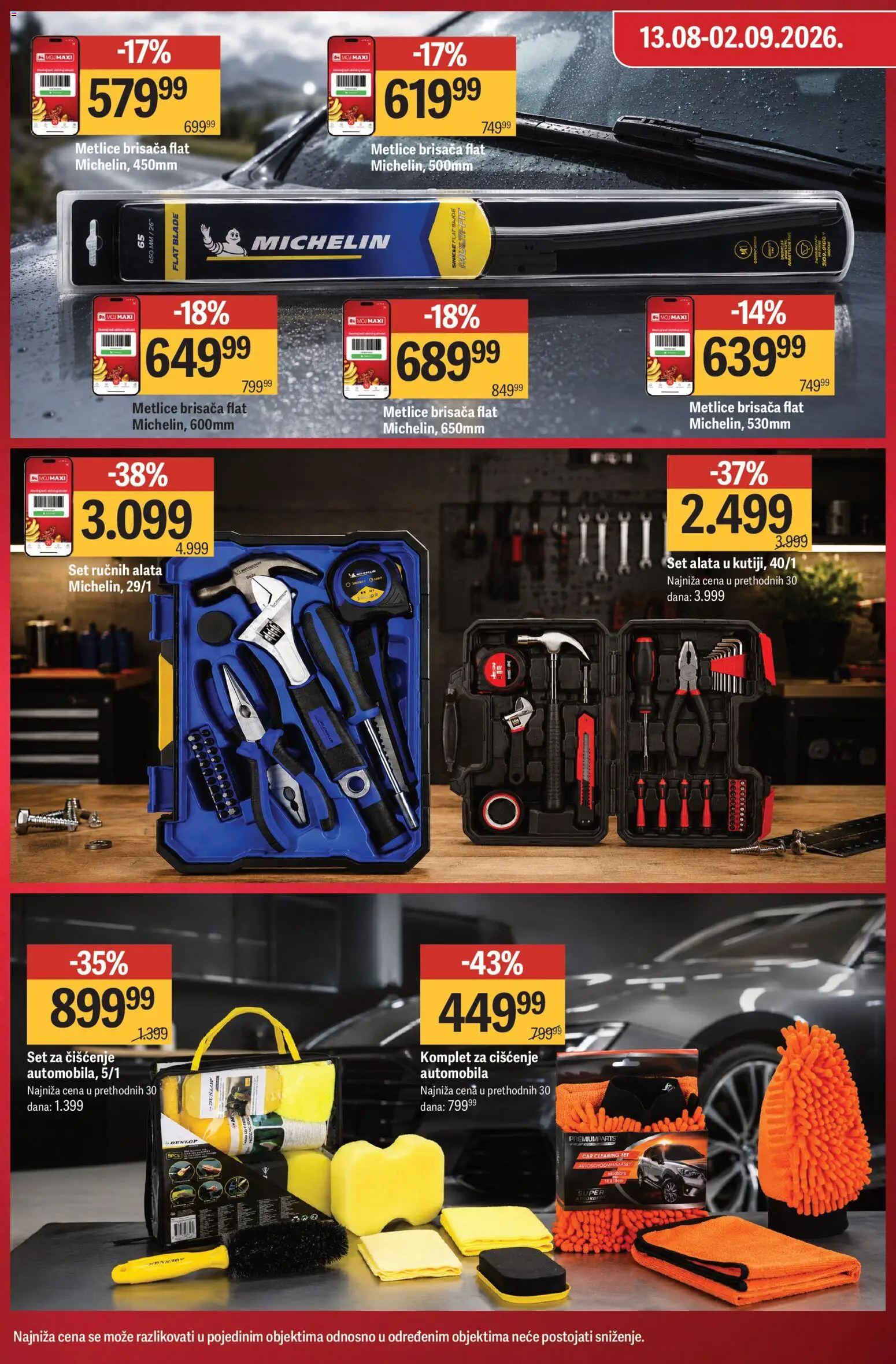 Mega Maxi katalog - važi od 13.08.2026 | Strana: 4 | Proizvode: Set alata