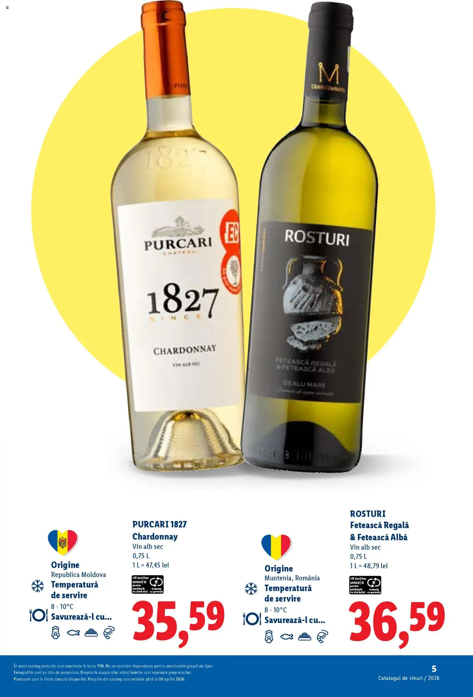 Noul catalog Lidl – valabil de la 23.02.2026 | Pagină: 5 | Produse: Vin