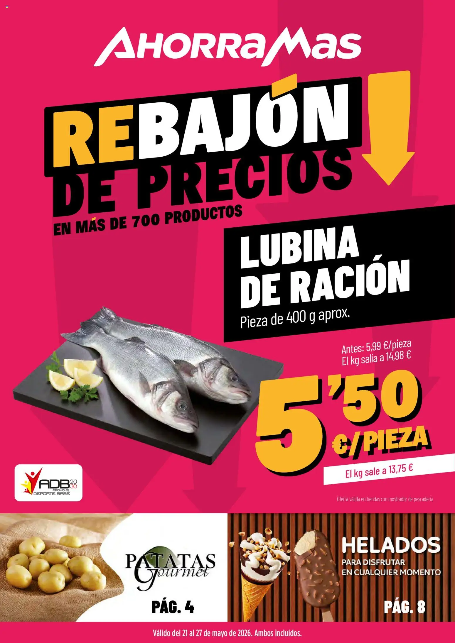 AhorraMas folleto │ válido desde el 21.05.2026 | Página: 1