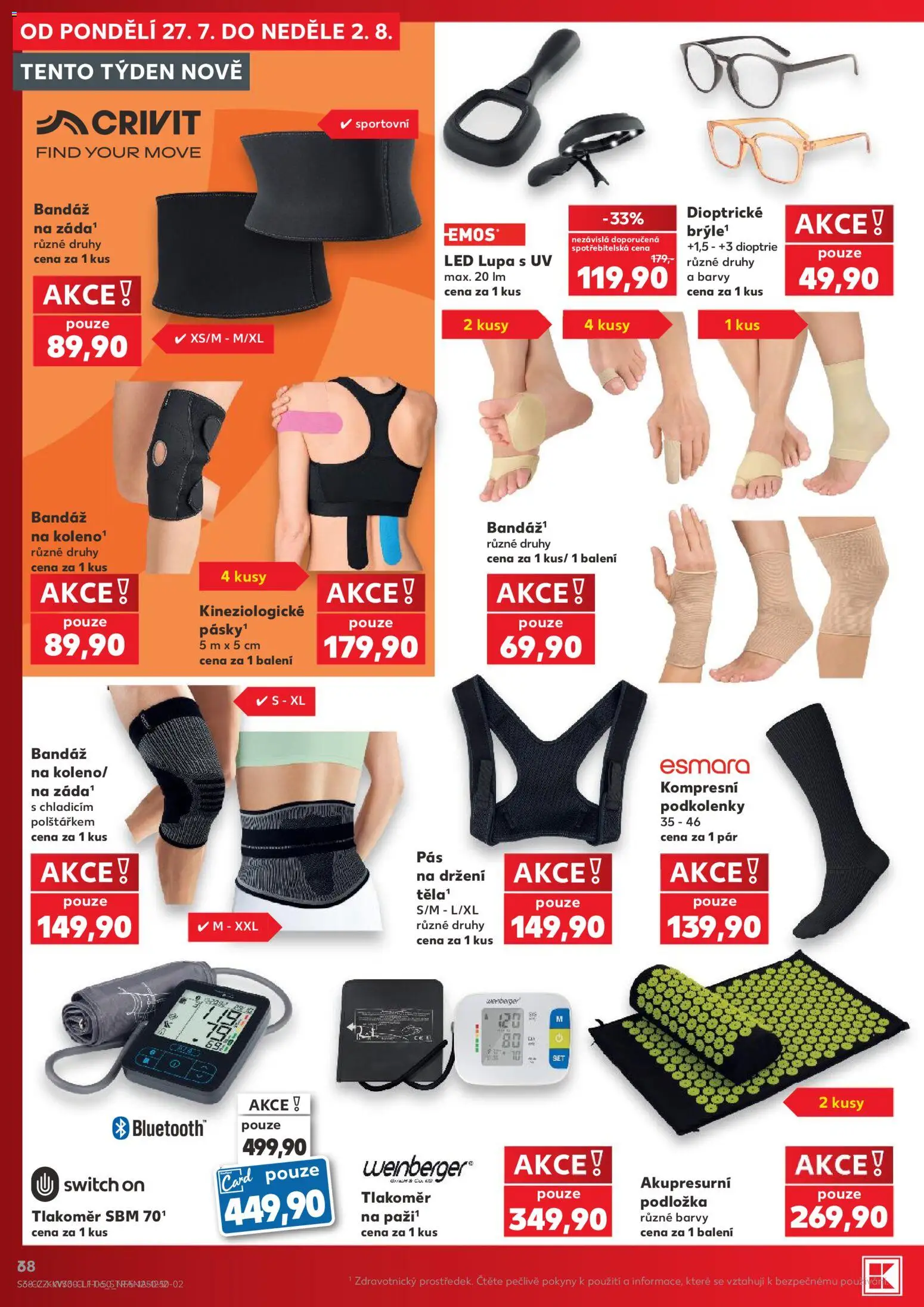 Kaufland leták - Brno od 22.07.2026 | Strana: 6 | Produkty: Switch On, Lupa, Body, Barvy