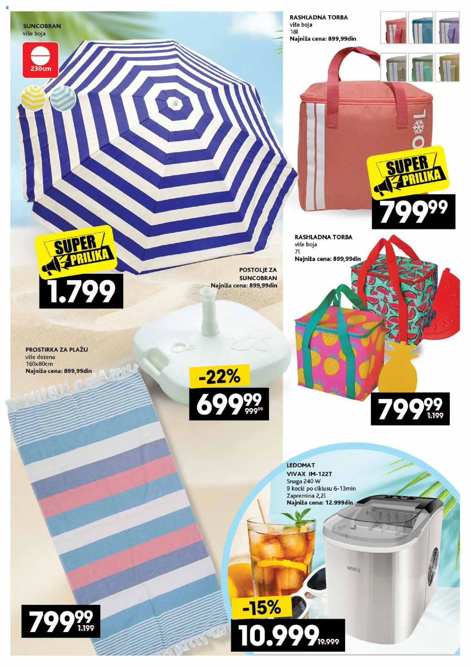 Idea katalog - važi od 02.07.2026 | Strana: 27 | Proizvode: Torba, Suncobran