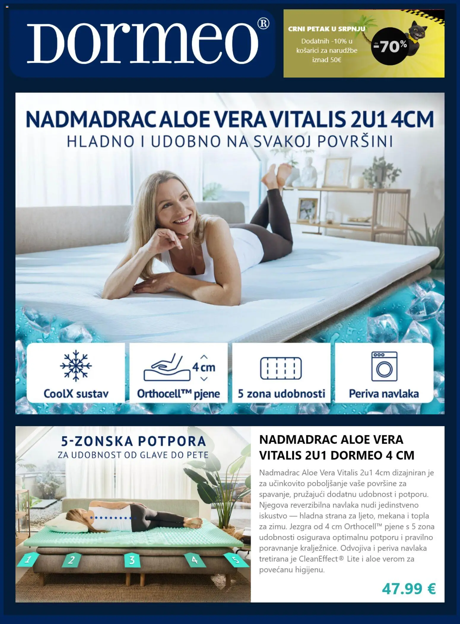 Dormeo Home katalog | vrijedi od 07.07.2026 | Stranica: 3 | Proizvodi: Nadmadrac