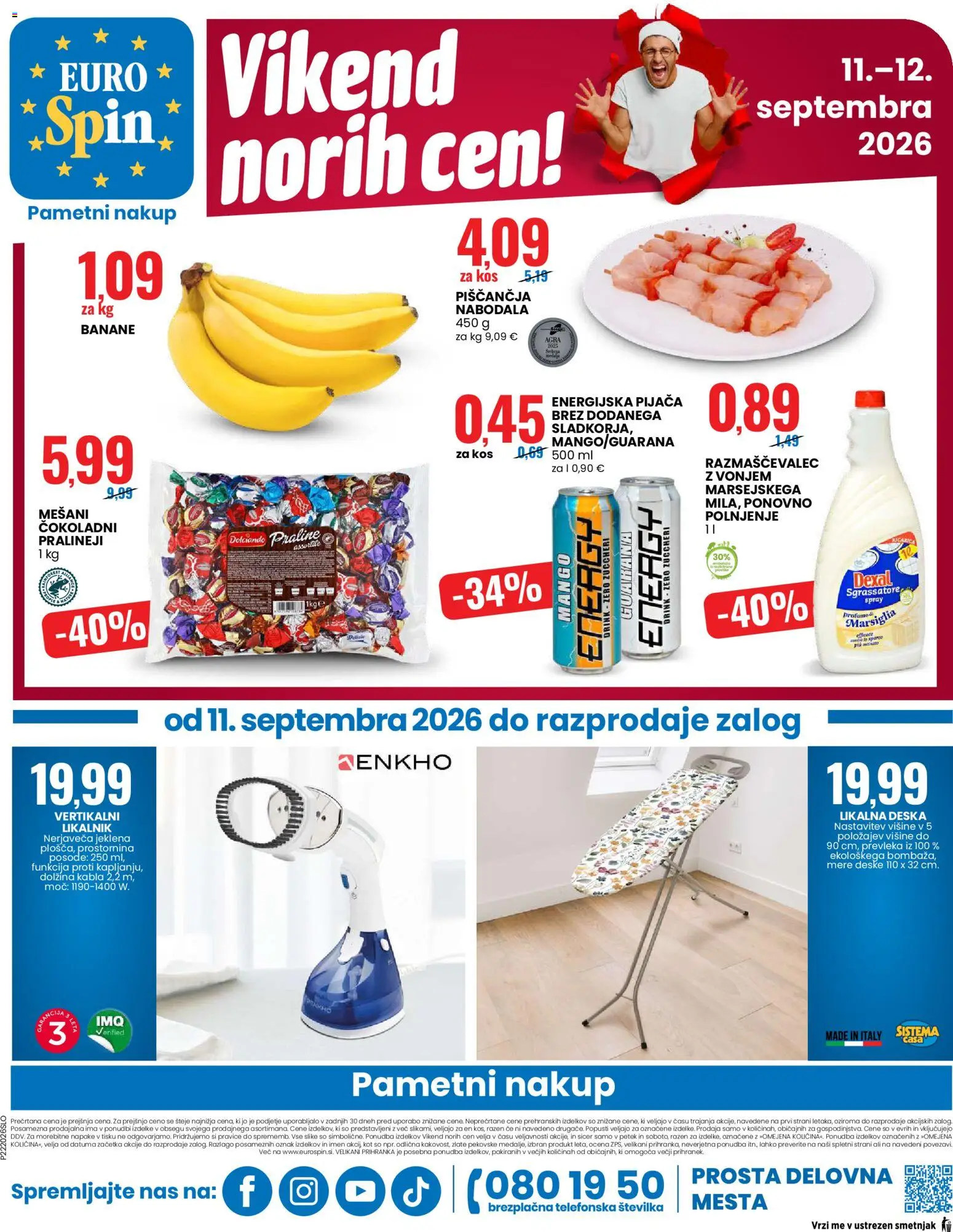 Novi Eurospin katalog ponudbe – veljaven od 10.09.2026 | Stran: 16