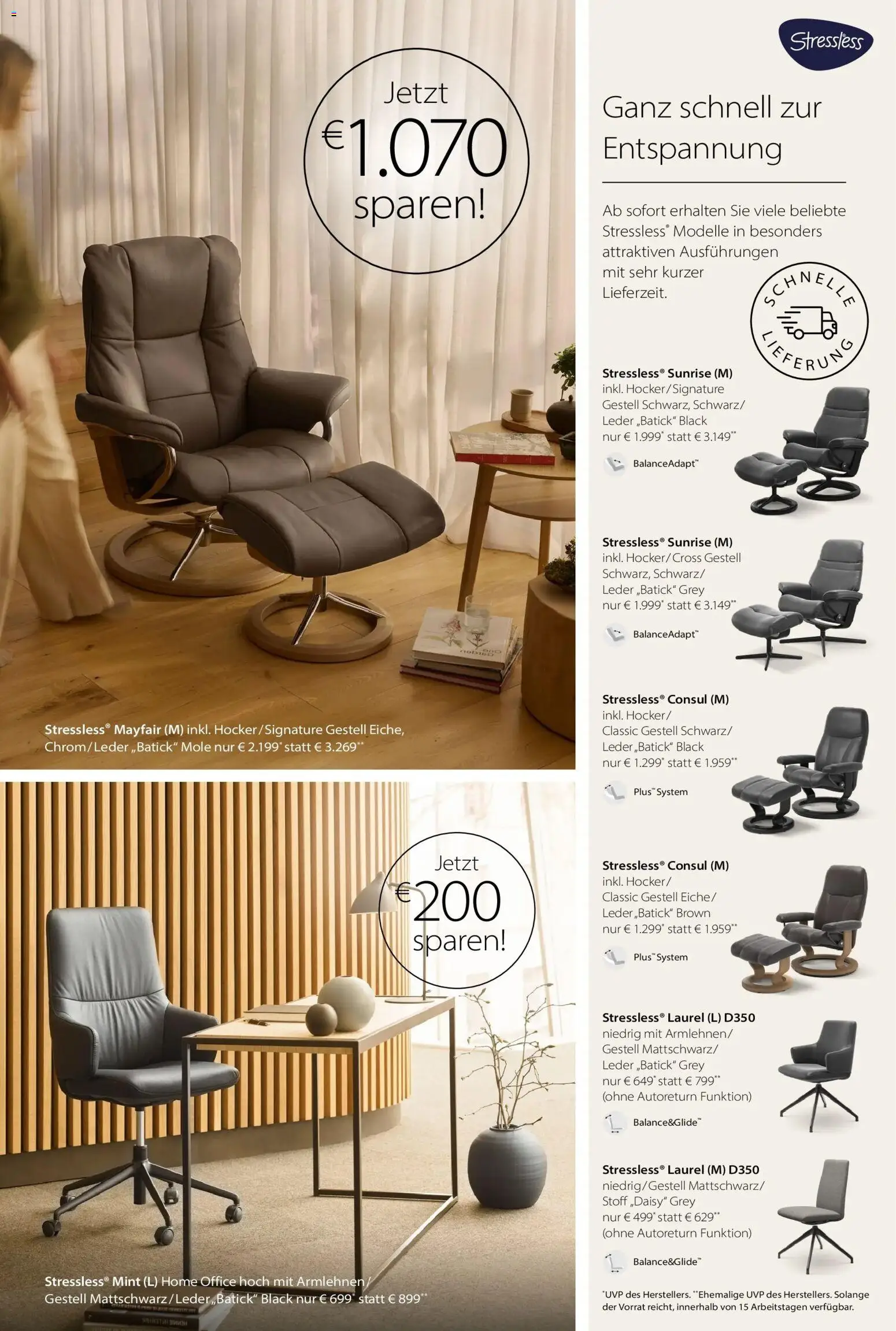 Zurbrüggen Stressless (ab 01.10.2026) zum Blättern | Seite: 5 | Produkte: Hocker