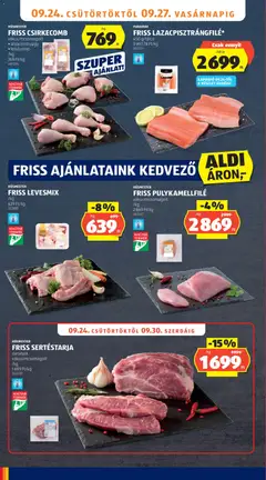FRISS SERTÉSTARJA, darabolt,, vákuumcsomagolt - amely érvényes a következő dátumtól: 2026.09.24. | Oldal: 8