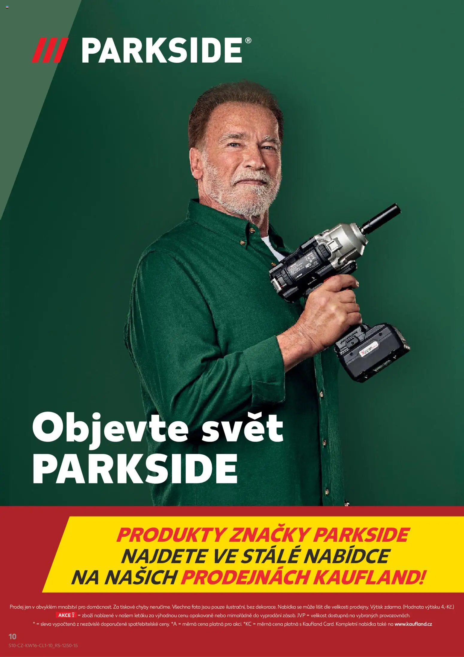Kaufland leták - Praha 4 od 15.04.2026 | Strana: 10 | Produkty: Parkside