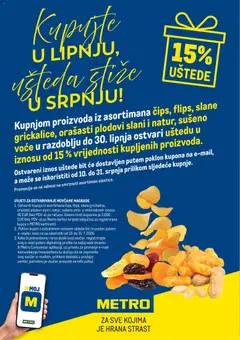 Metro - Kupi i uštedi - Slane grickalice - Pregled kataloga iz trgovine Metro, vrijedi od 10.06.2026