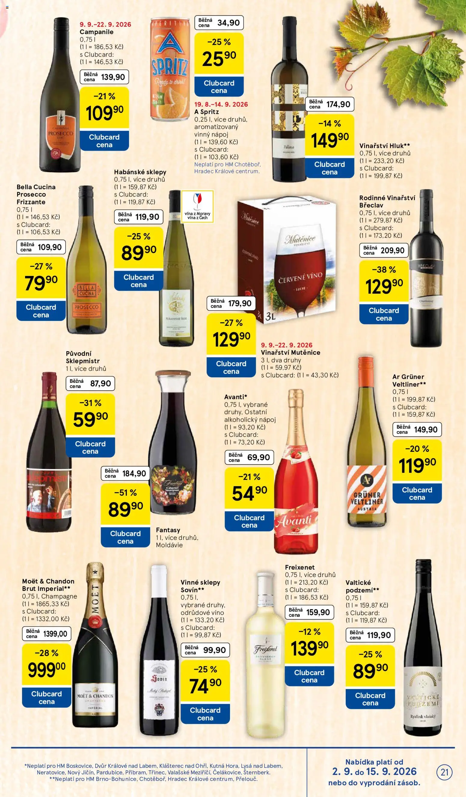 Tesco leták - Hypermarket od 09.09.2026 | Strana: 21
