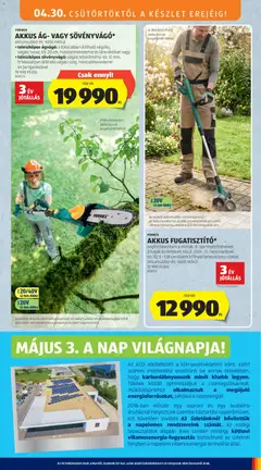 Aldi akciós újság - amely érvényes a következő dátumtól: 30.04.2026 | Oldal: 29