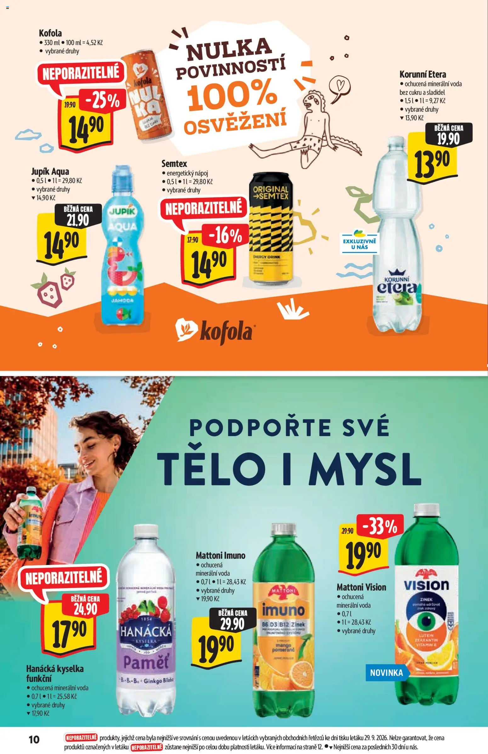 Albert leták - Supermarket od 07.10.2026 | Strana: 10
