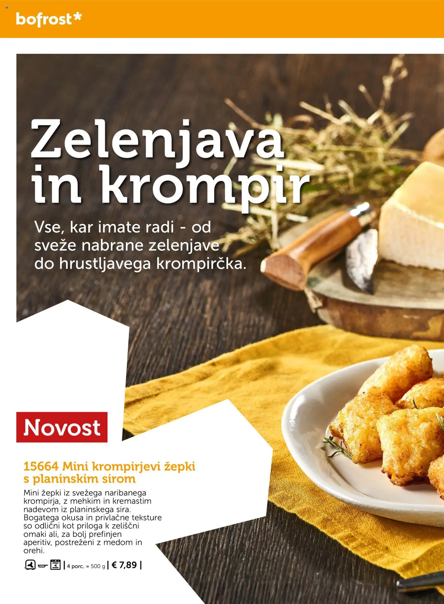 Novi Bofrost katalog ponudbe – veljaven od 01.10.2026 | Stran: 40 | Izdelki: Krompir, Zelenjava