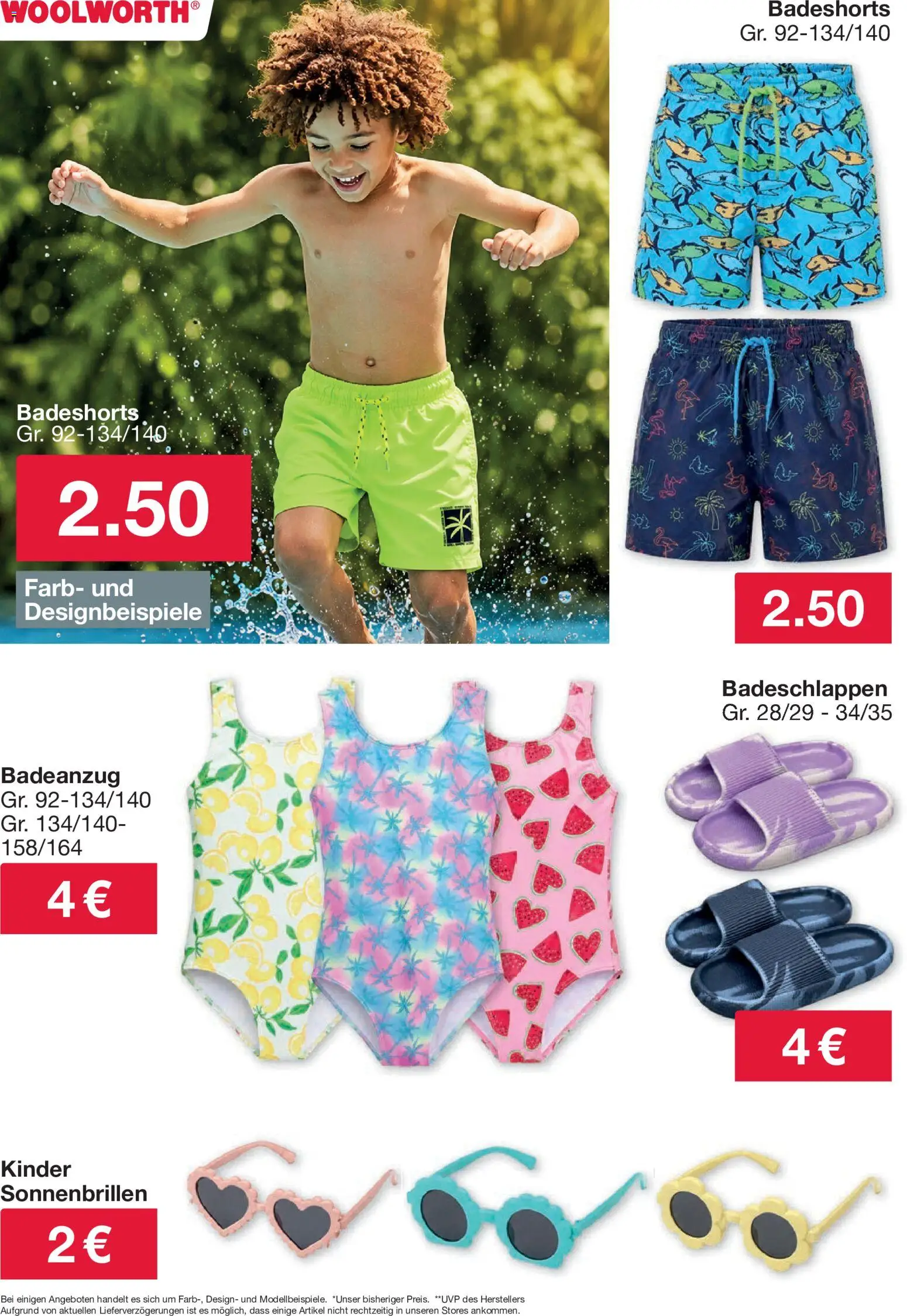 Woolworth Prospekt – gültig ab 29.05.2026 | Seite: 15 | Produkte: Badeshorts, Badeanzug