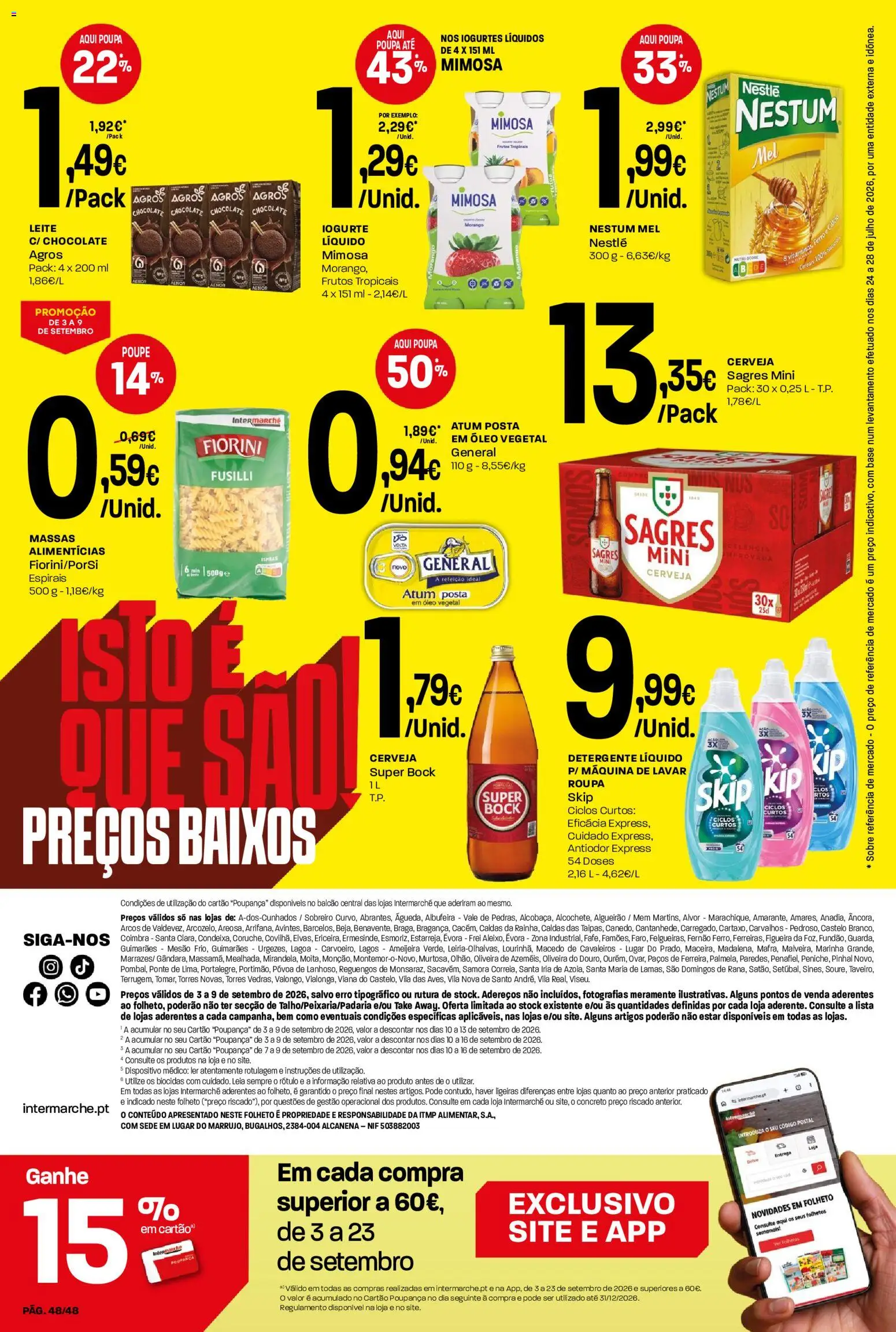 Intermarché folheto │ válido de 03/09/2026 | Página: 48