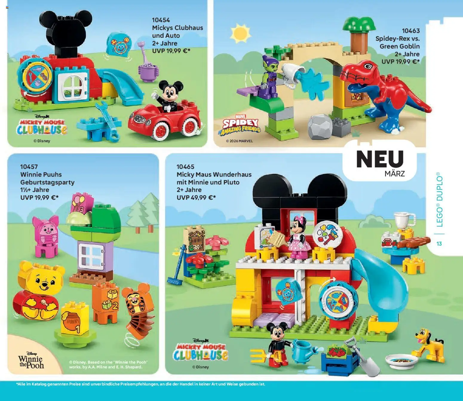 Lego Katalog März - Juni gültig ab 01.03.2026 | Seite: 13 | Produkte: Maus