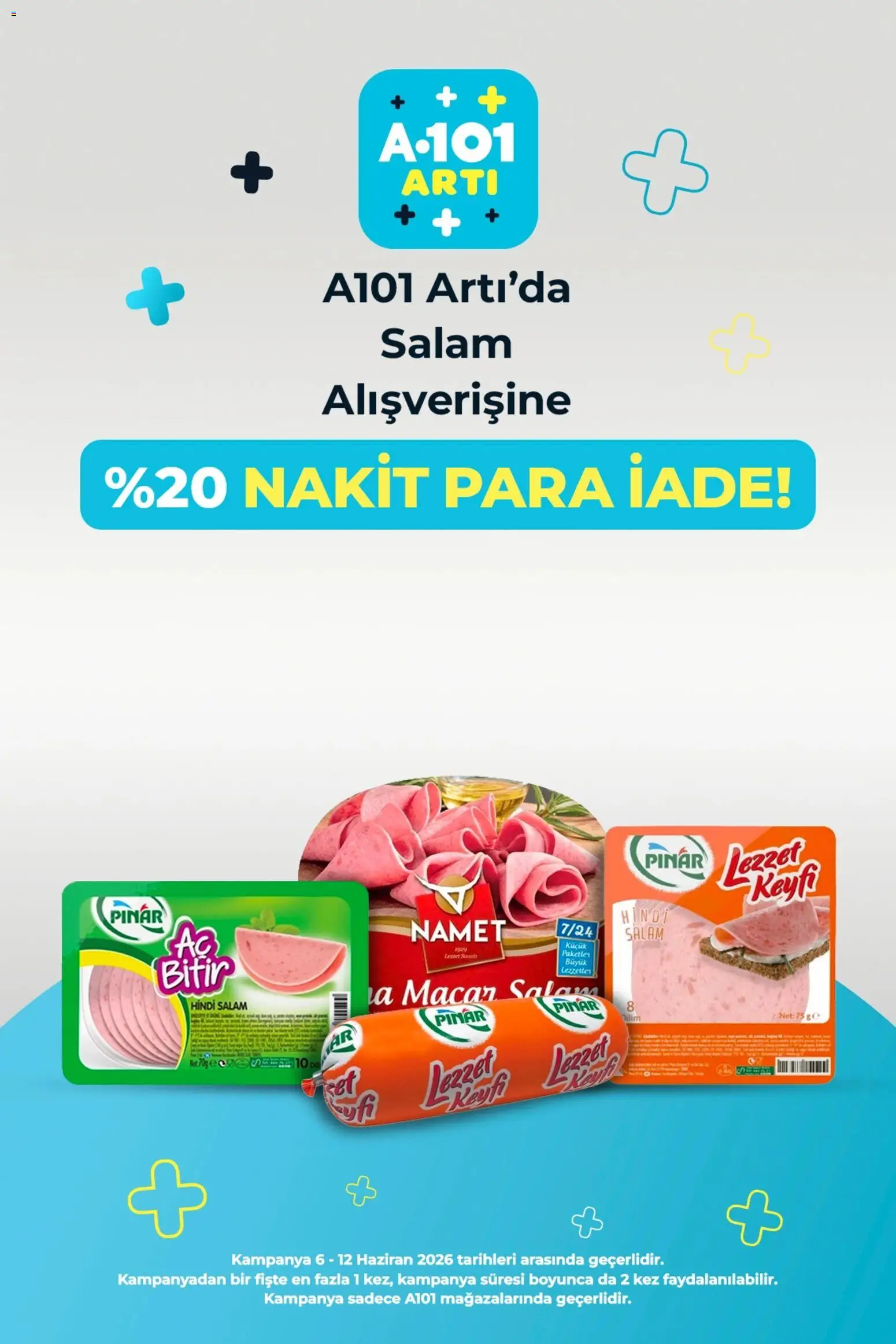 A101 - Arti - 06.06.2026 tarihinden itibaren geçerlidir | Sayfa: 4 | Ürünler: Salam