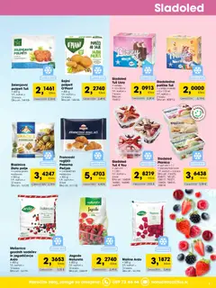 Tuš katalog akcije – veljaven od 01.09.2026 | Stran: 7 | Izdelki: Mandlji, Pekarna, Jagode, Sladoled