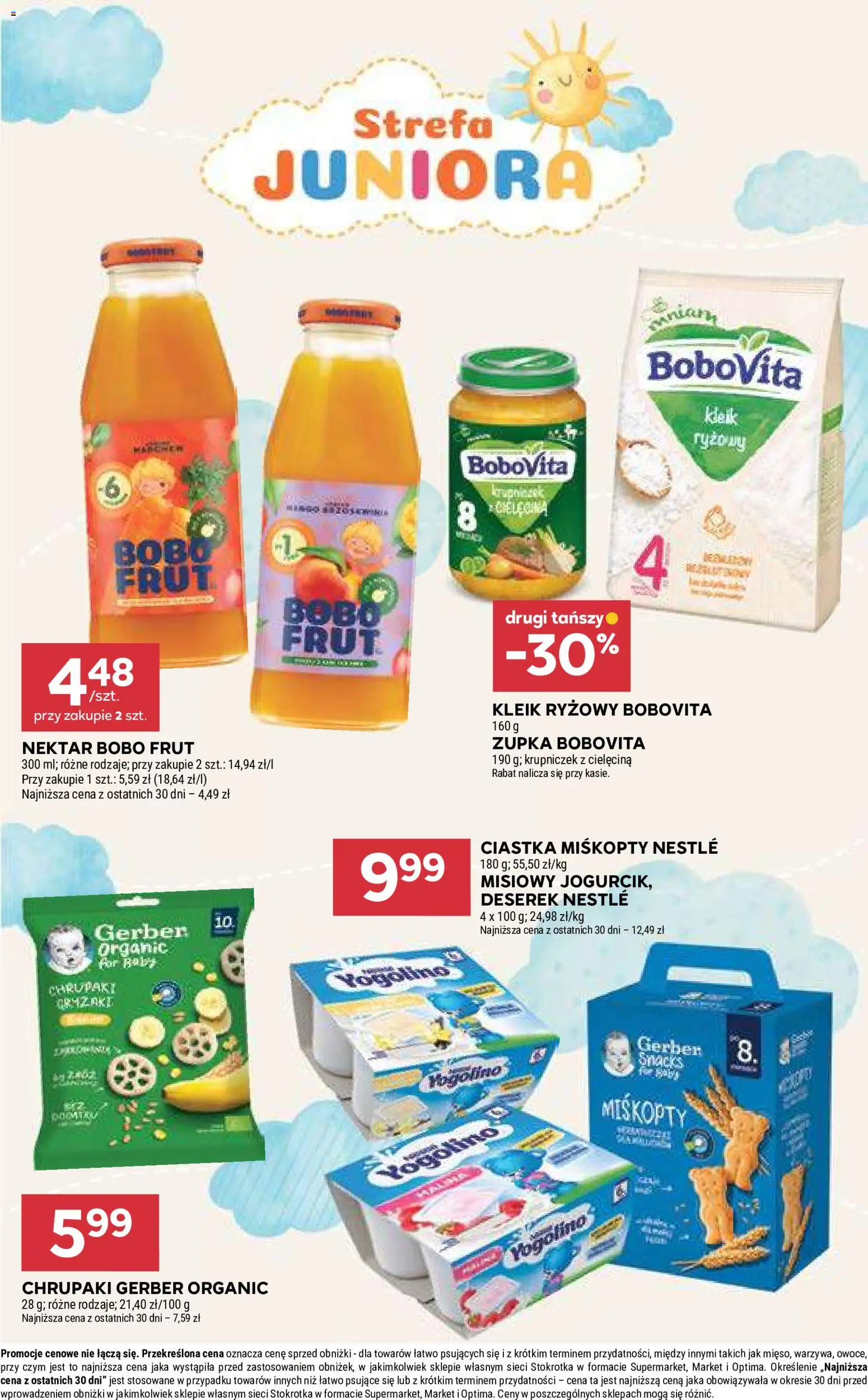 Stokrotka gazetka - Market od 21.05.2026 | Strona: 40 | Produkty: Stokrotka, Bobo frut, Ciastka, Owoce