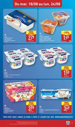 Aldi - Prévisualisation de YAOURT À LA GREQUE STRACCIATELLA, 8 x 125 g. valide à partir de 18/08/2026 | Page: 11