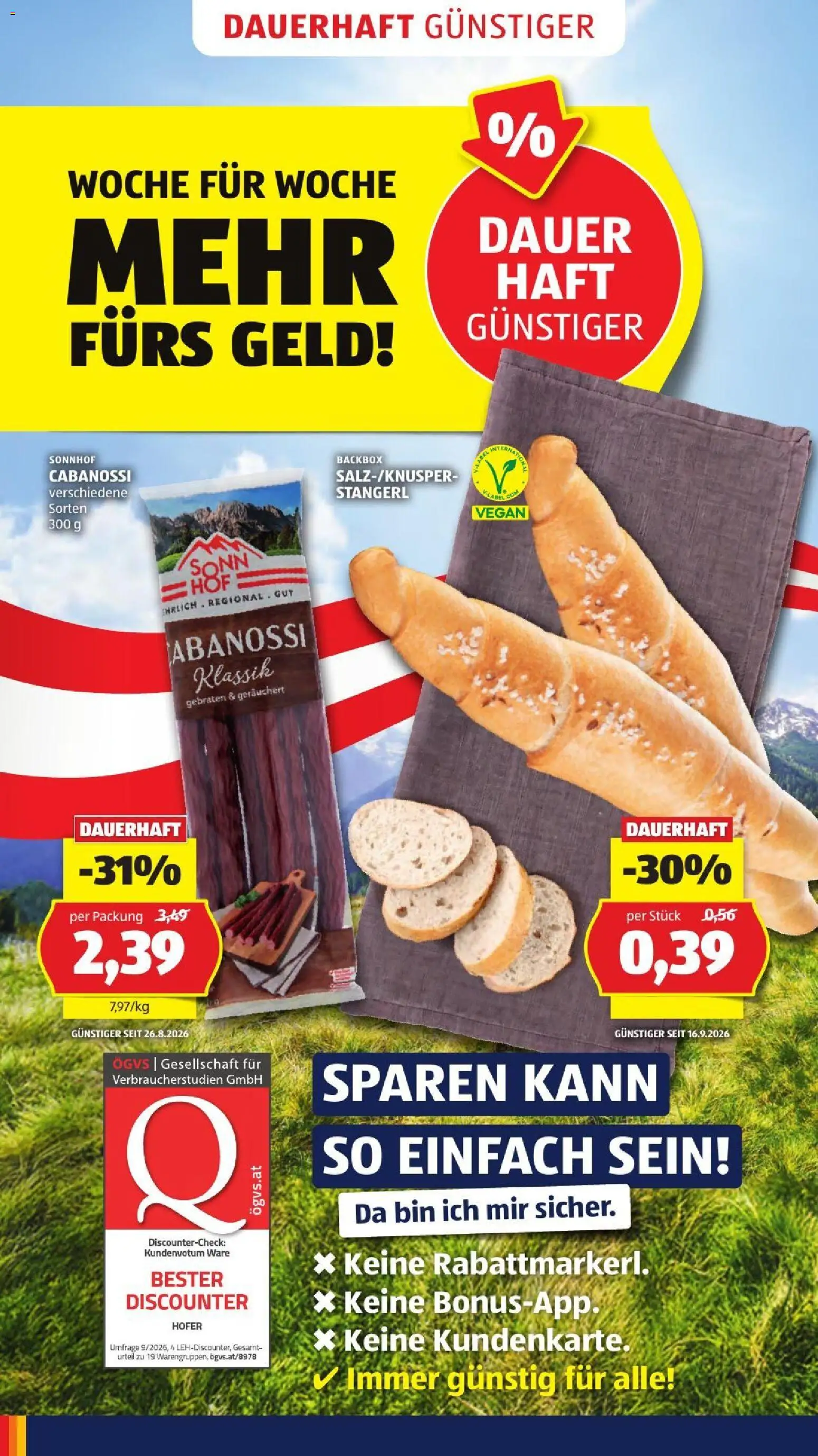 Hofer Flipbook gültig ab 02.10.2026 | Seite: 6