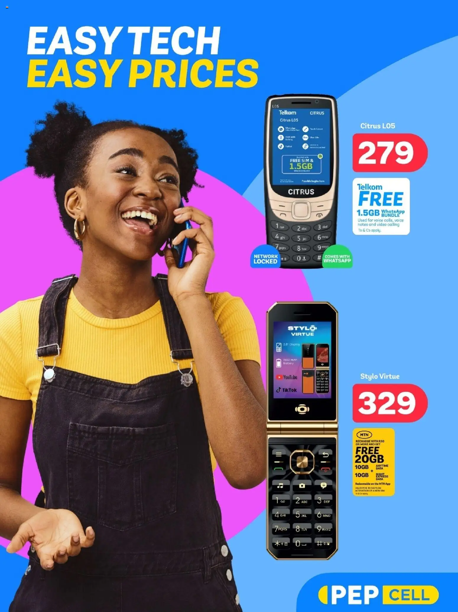 New PEP Stores catalogue – valid from 26/08/2026 | Page: 15 | Products: Data, Sim, Hare