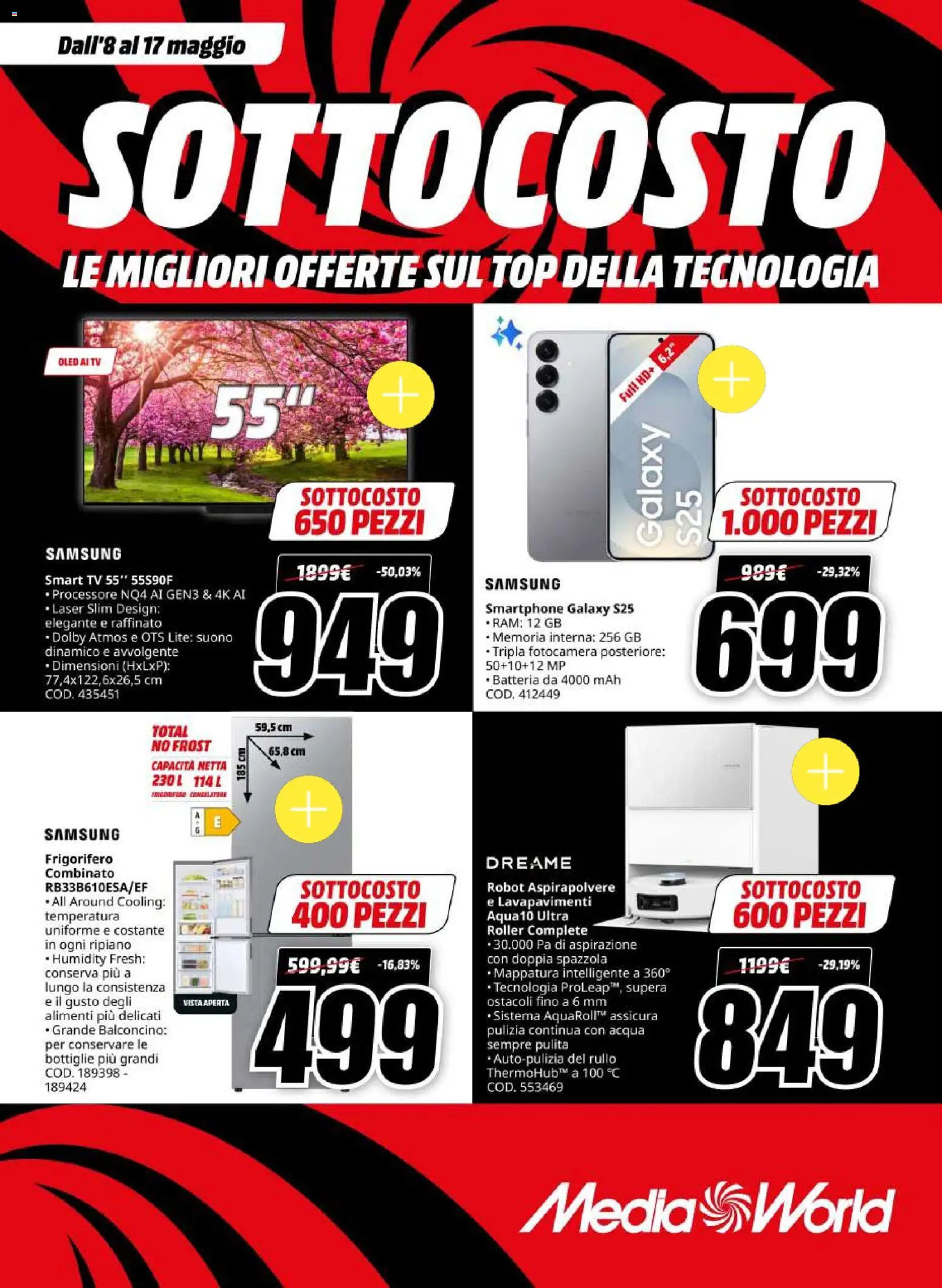 Volantino Media World del 08.05.2026 | Pagina: 1