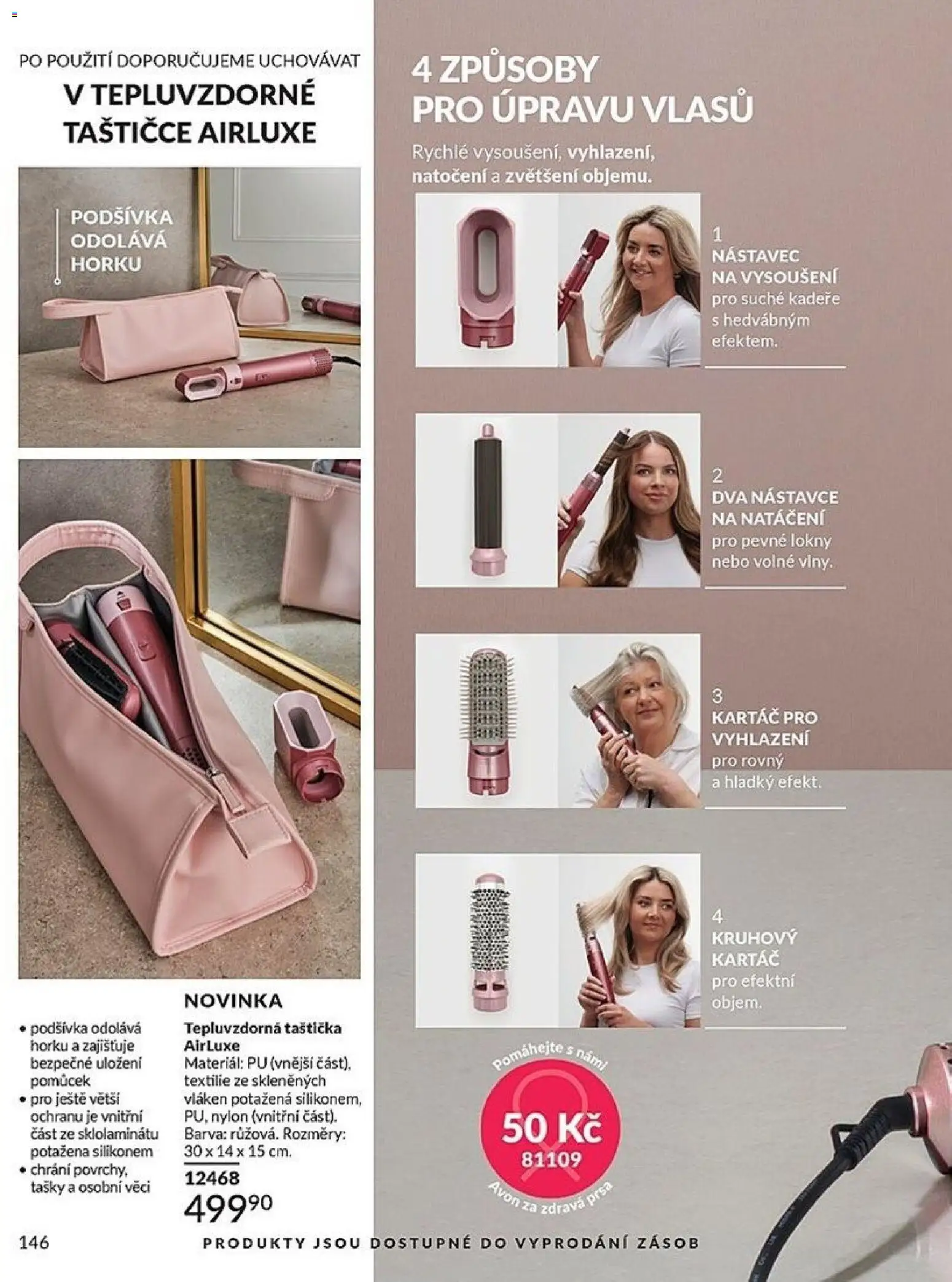 Avon Katalog 06/2026 od 01.06.2026 | Strana: 146 | Produkty: Tašky, Kartáč