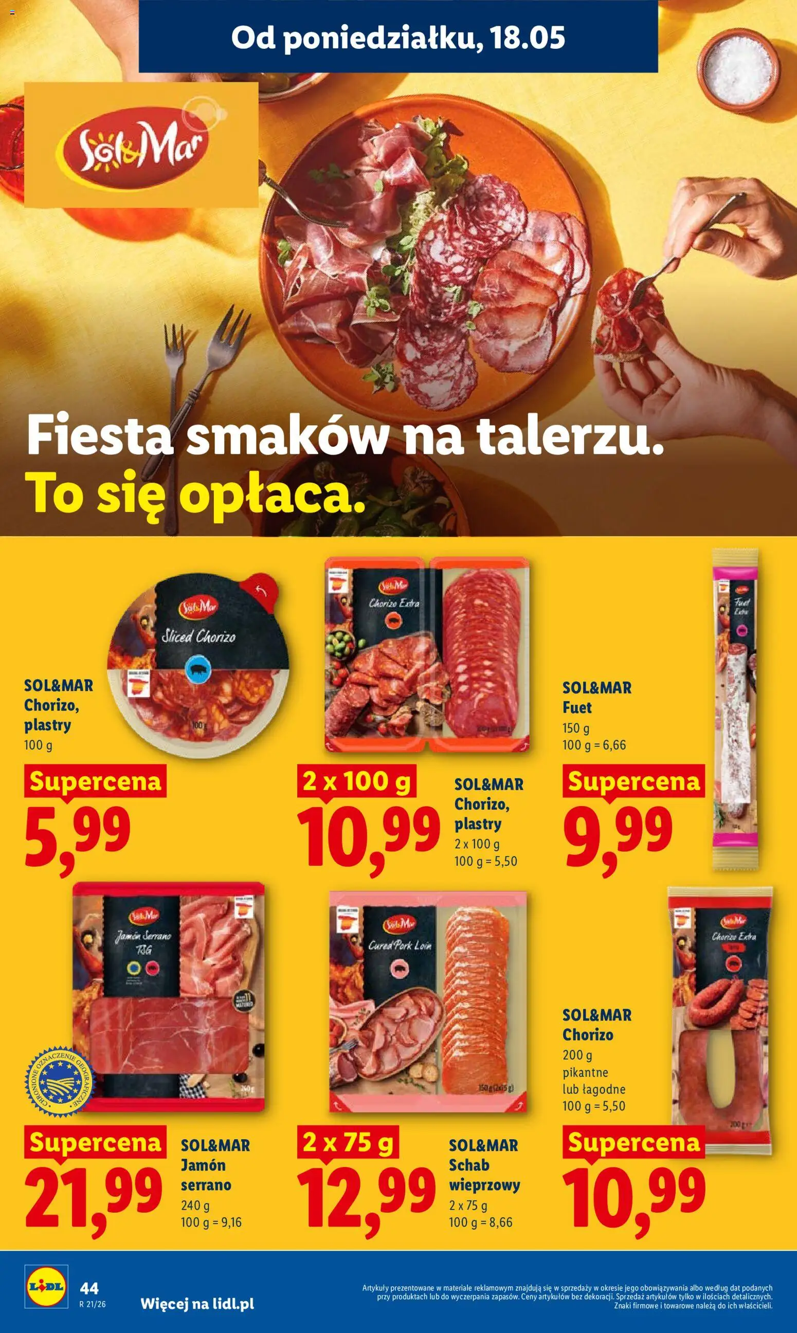 Lidl gazetka od 18.05.2026 | Strona: 44