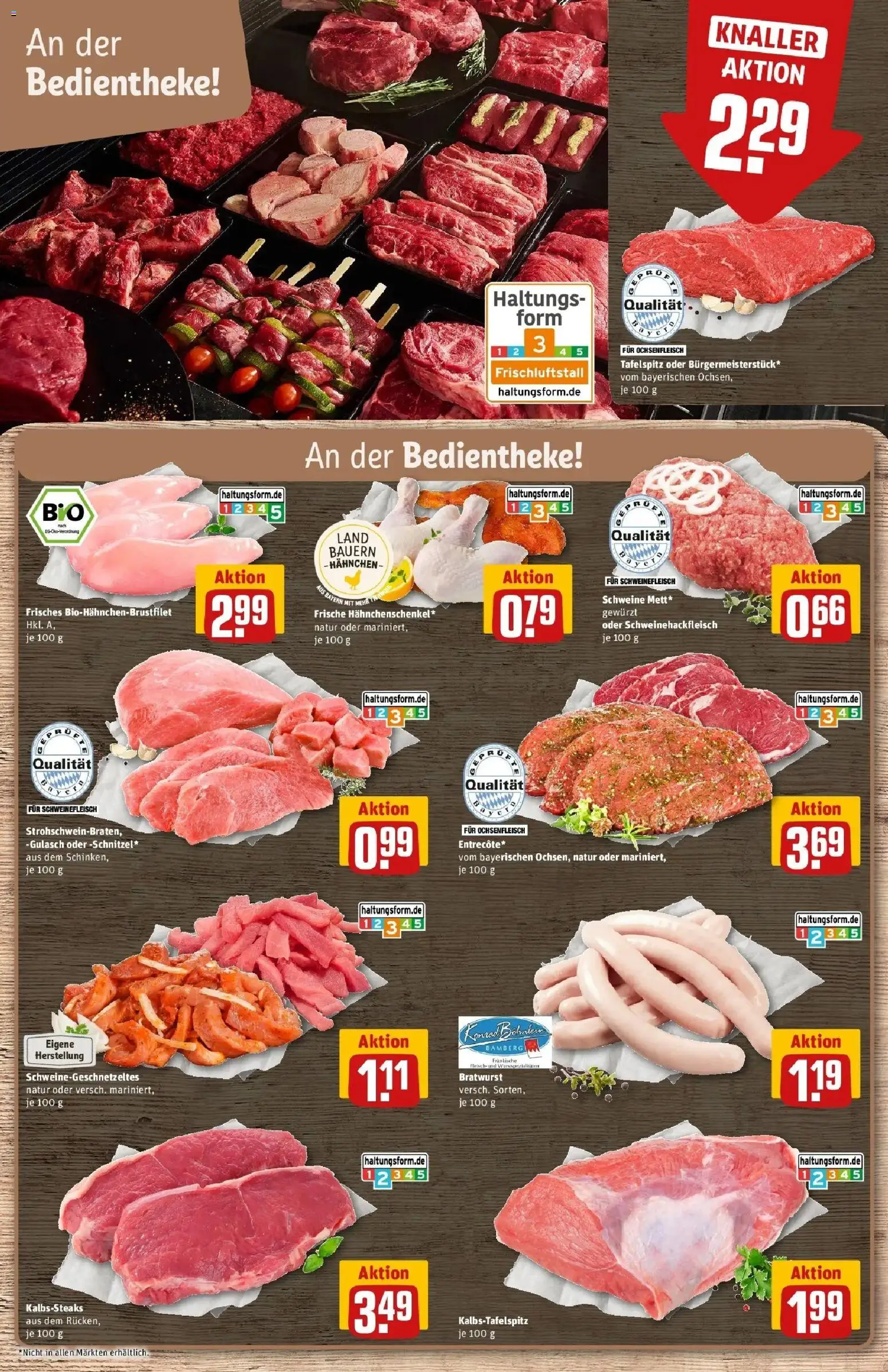 REWE Prospekt ab 05.10.2026 zum Blättern » Angebote | Seite: 10 | Produkte: Tafelspitz, Bratwurst, Gulasch, Schweinefleisch