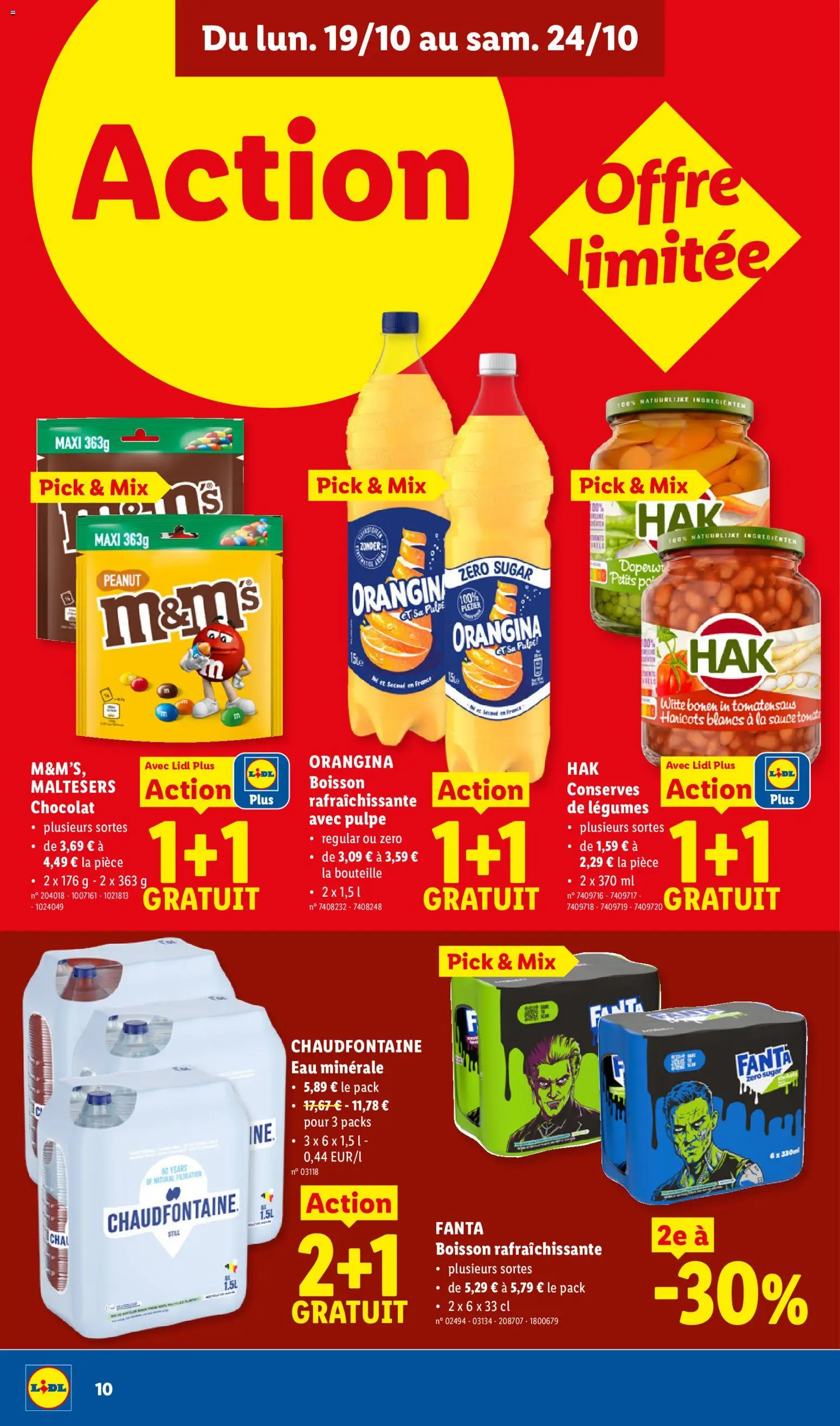 {H1} | Pagina: 10 | Producten: Fanta, La, Bonen, Water