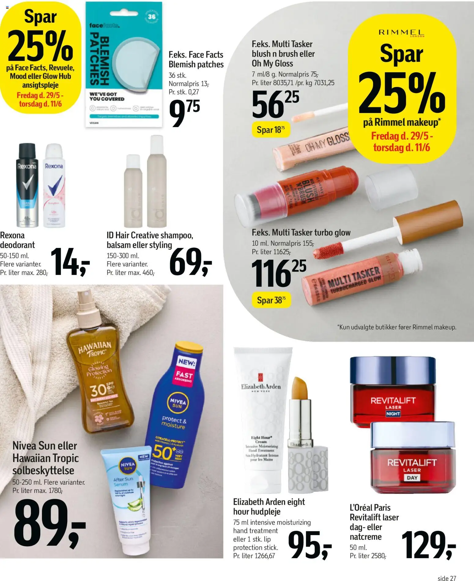 Føtex tilbudsavis – gyldig fra 29.05.2026 | Side: 73 | Produkter: Blush, Balsam, Deodorant, Tasker