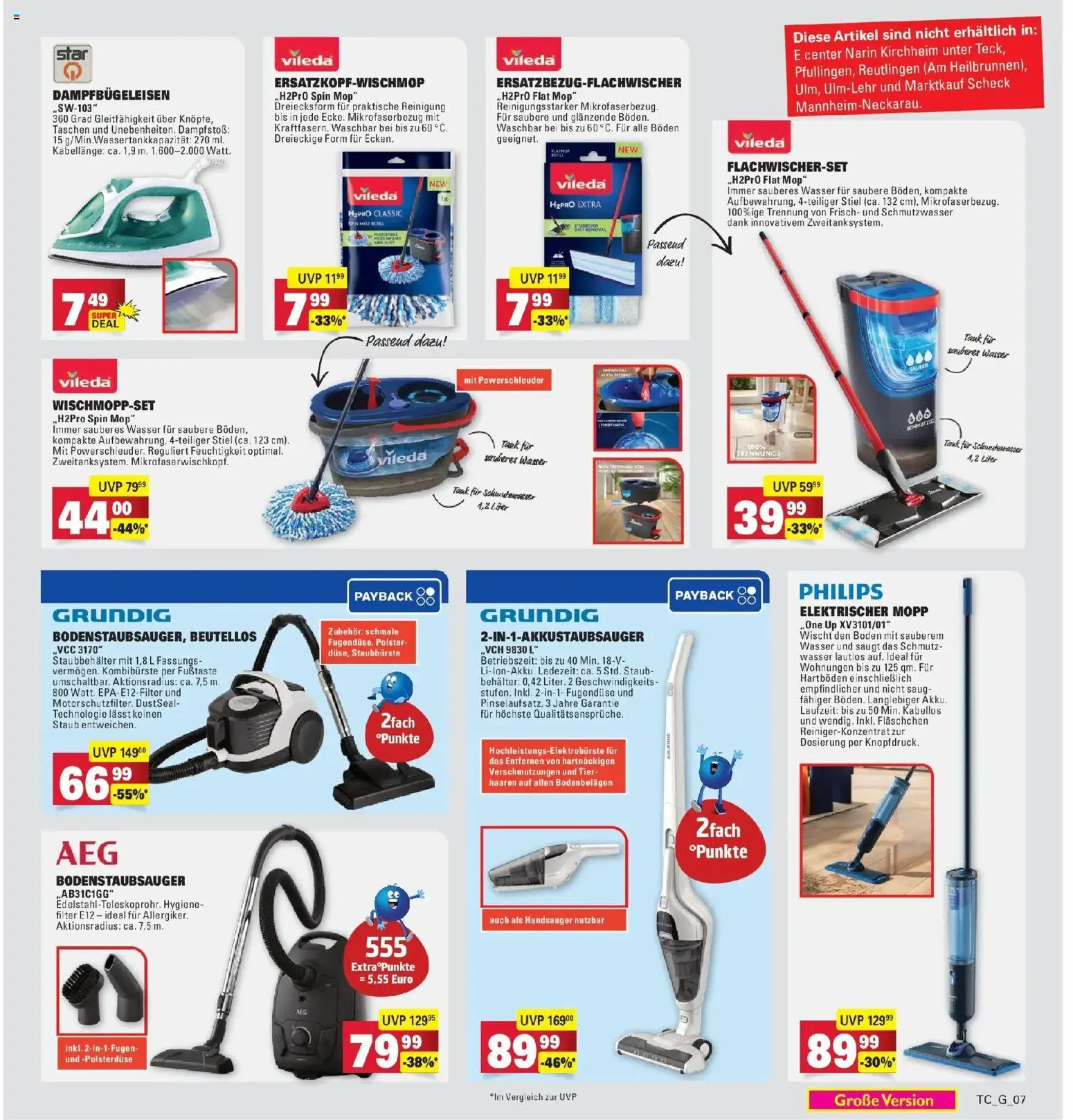Marktkauf Prospekt Weil Am Rhein	 – gültig ab 27.04.2026 | Seite: 39 | Produkte: Philips, Wasser