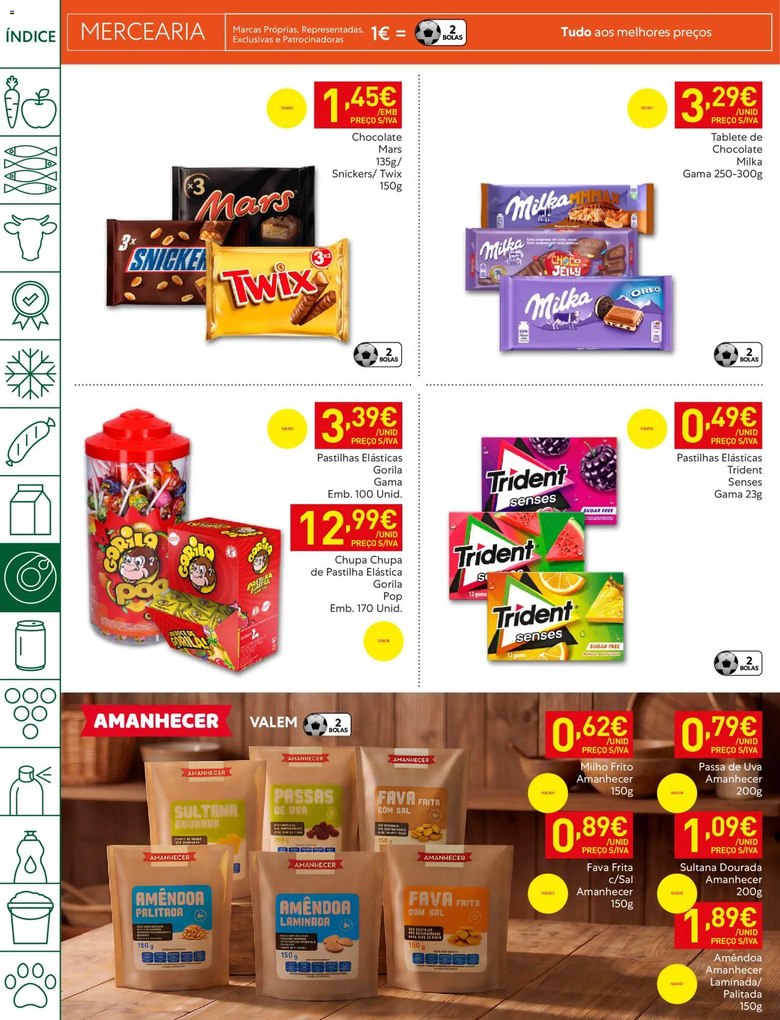 Recheio folheto │ válido de 05.05.2026 | Página: 28 | Produtos: Dourada, Sal, Chocolate, Milho