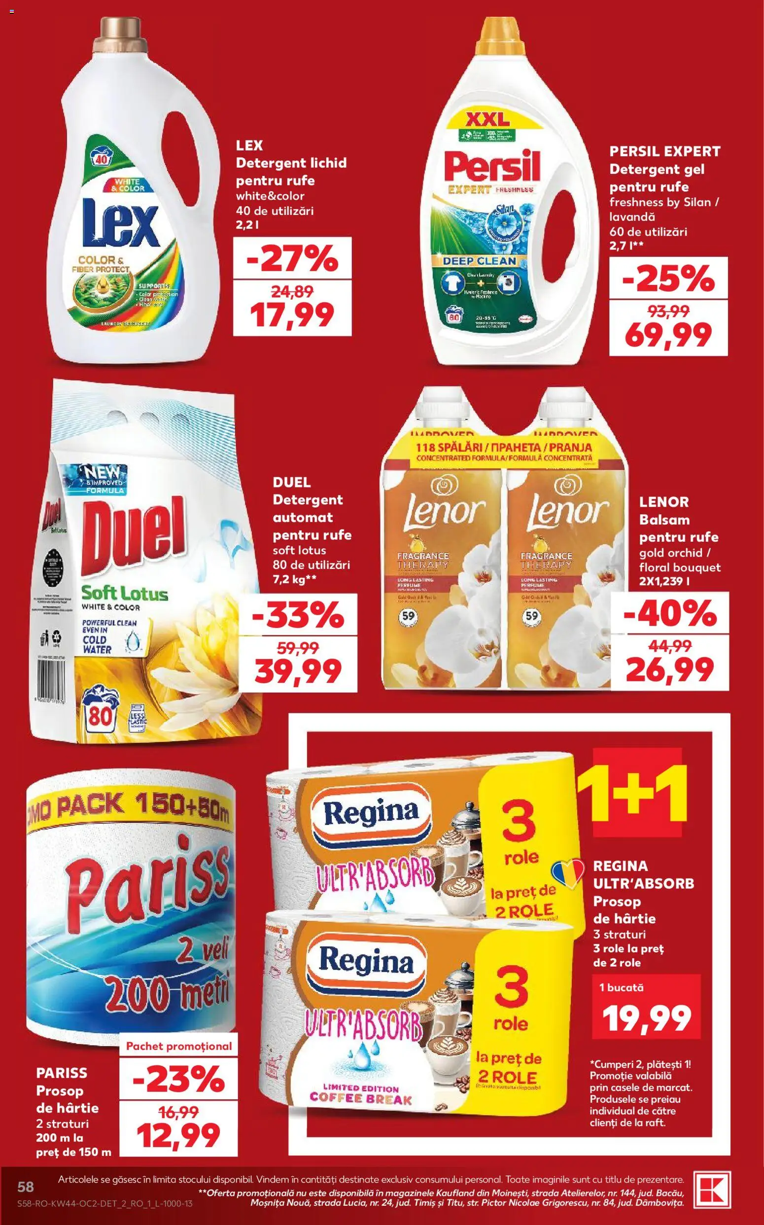 Noul catalog Kaufland – valabil de la 28.10.2026 | Pagină: 58