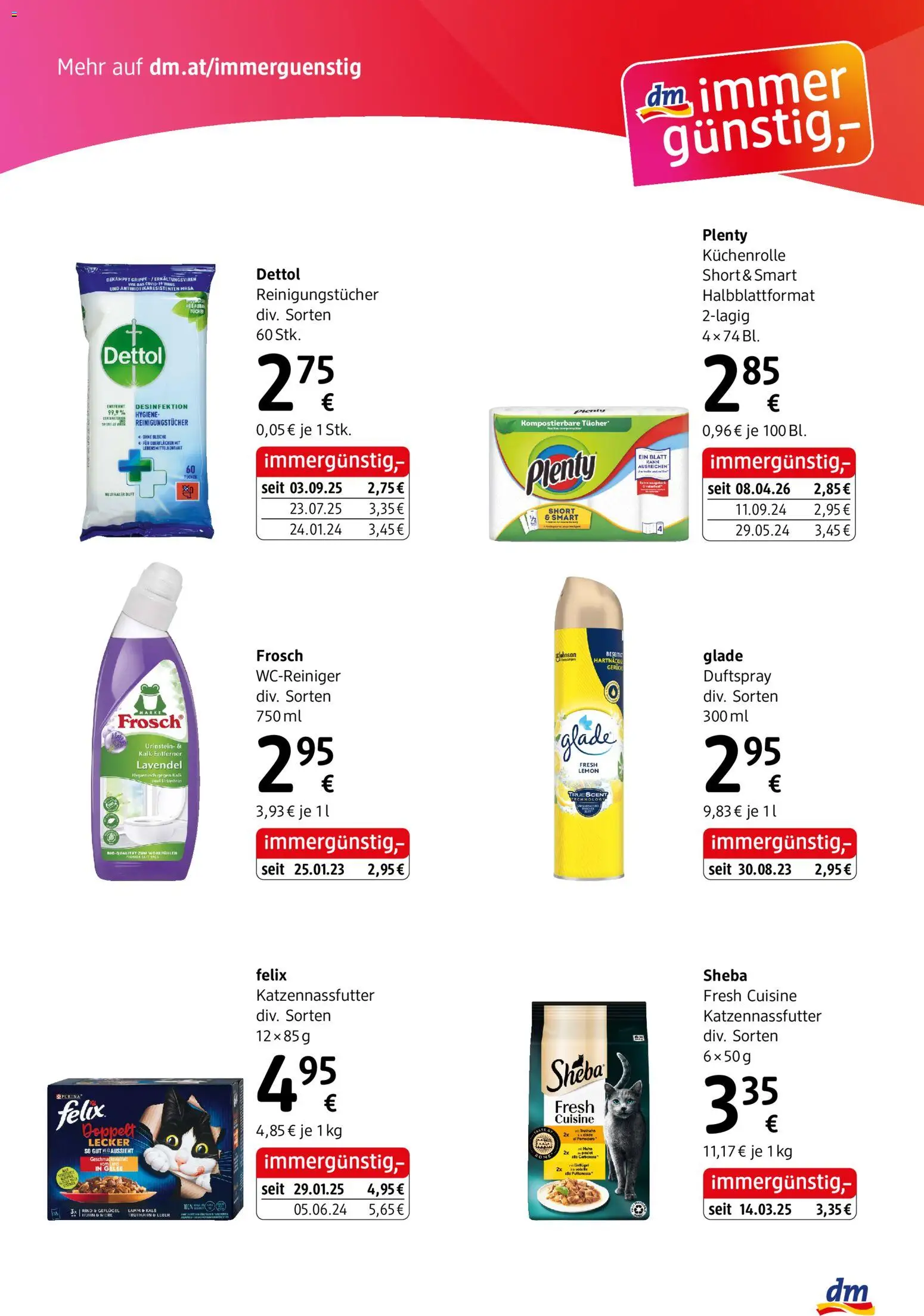 dm drogerie markt Flugblatt Juni 2026 gültig ab 28.05.2026 | Seite: 10 | Produkte: Duft, Reinigungstücher