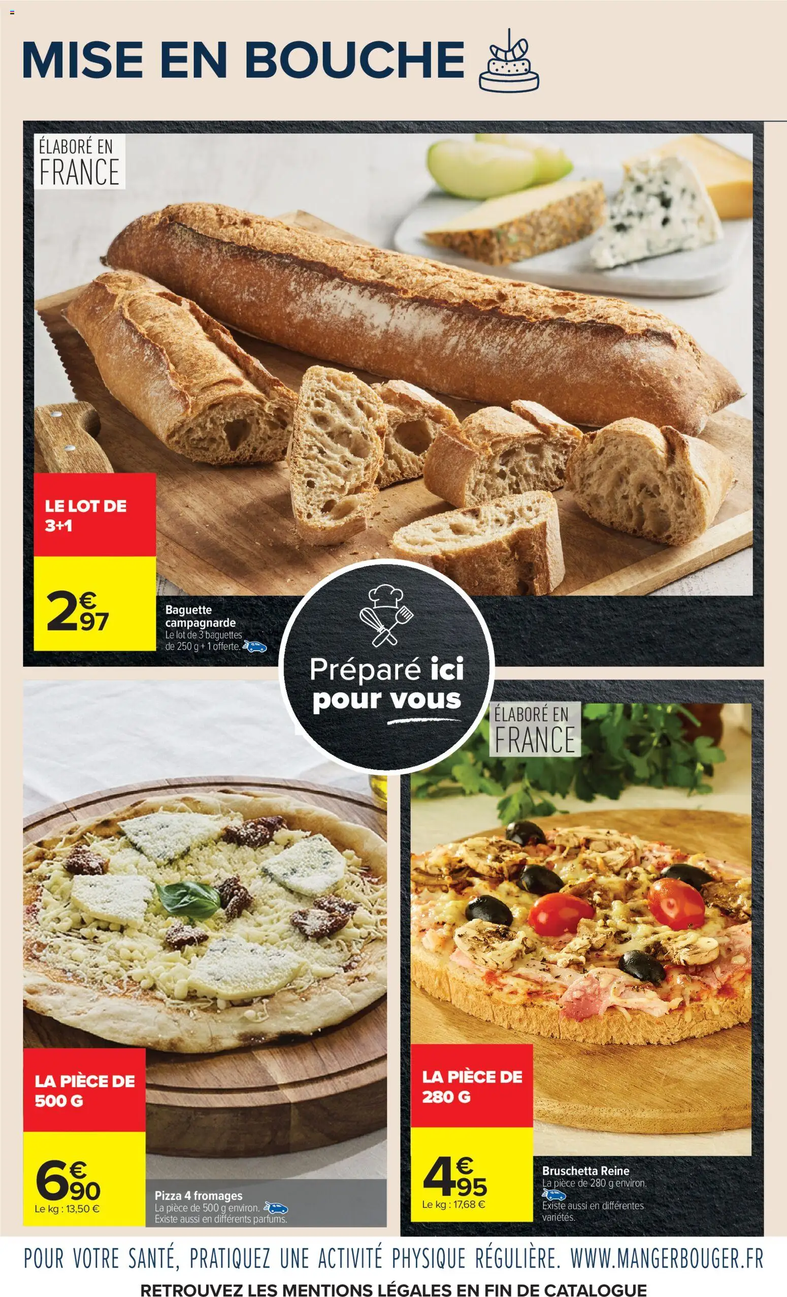 {H1} | Page: 4 | Produits: Pizza 4 fromages, Pizza