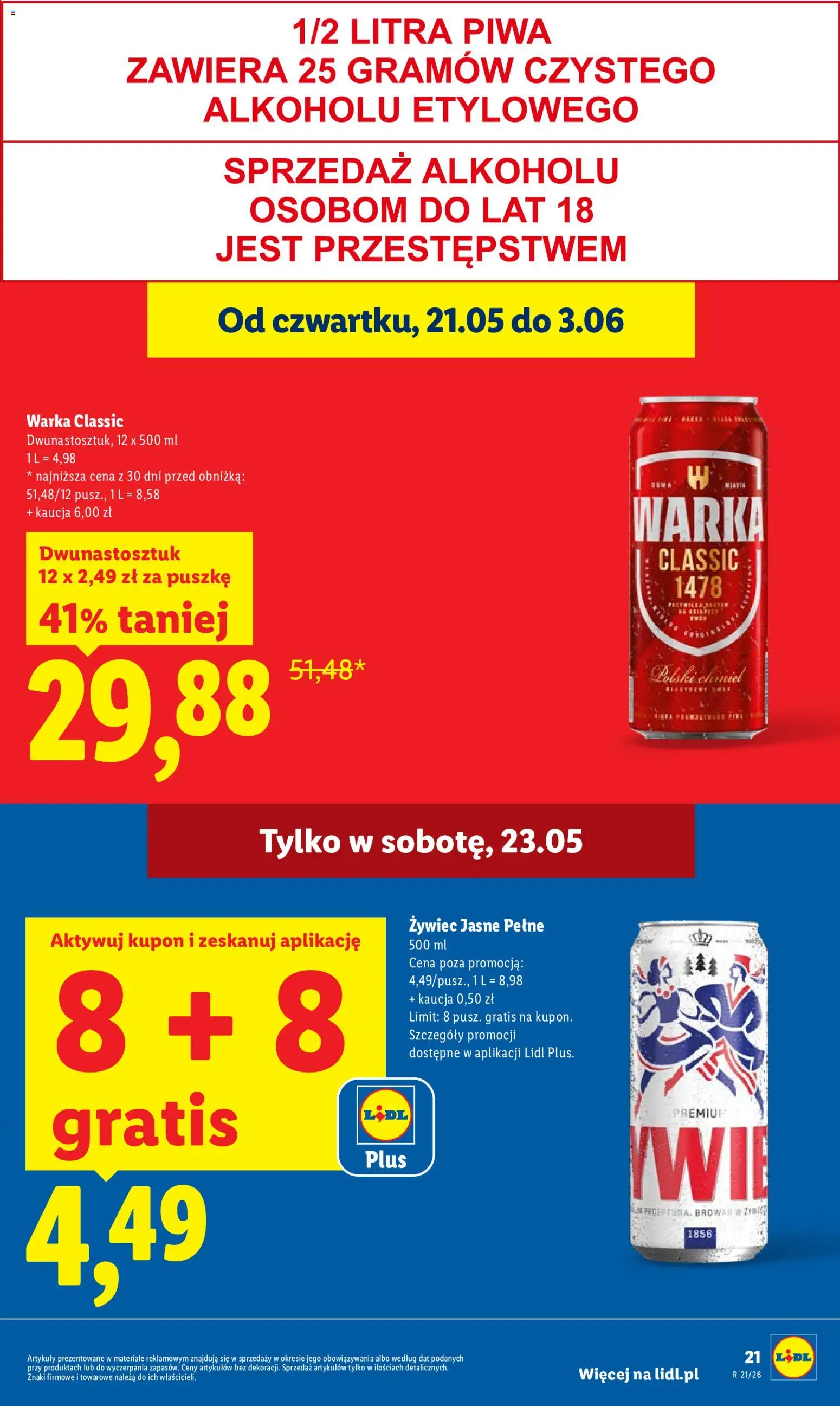 Lidl Polsko leták od 21.05.2026 | Strana: 21