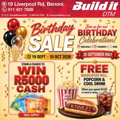 Build It specials catalogue – valid from 19/09/2026