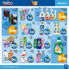 Anteprima del volantino Franzy's volantino valido a partire dal 21.05.2026 | Pagina: 3 | Prodotti: Limone, Agrumi, Lavastoviglie, Bagno