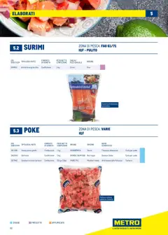 Anteprima del volantino Tonno pinne gialle, Yellowfin tuna, Cubi per poke valido a partire dal 30.06.2025 | Pagina: 53